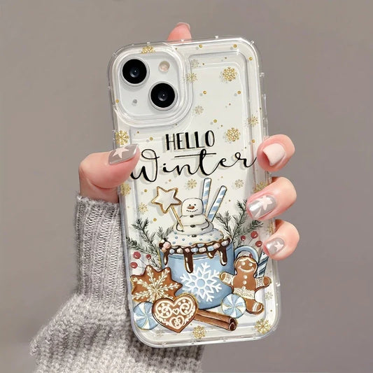 iPhone Christmas-themed phone case