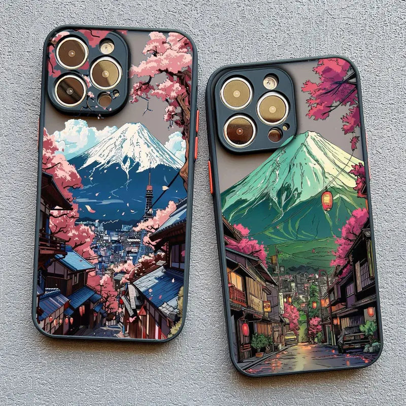iPhone Mount Fuji Street View Phone Cover