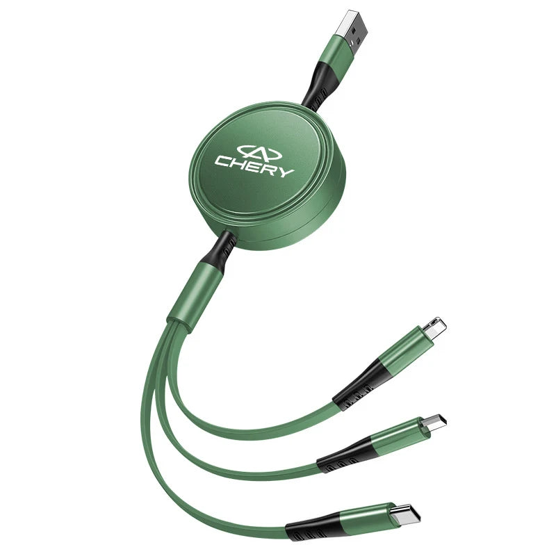 Car fast charging mobile phone charging cable suitable for Chery Omoda Tiggo 7 Pro 4 3 Fulwin 2 Arrizo 6 QQ 5x X1 5 8 T11 3 5 Gx