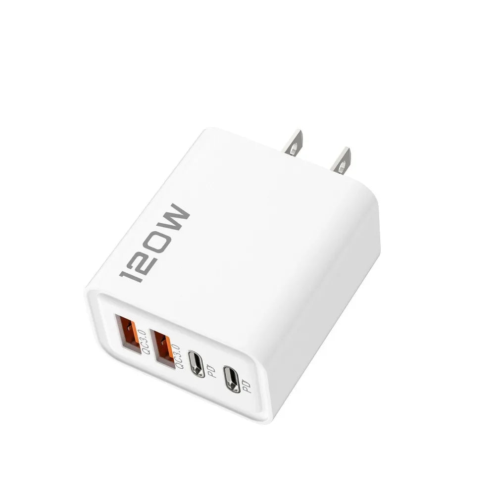 120W Phone Charger USB Type C Wall Adapter