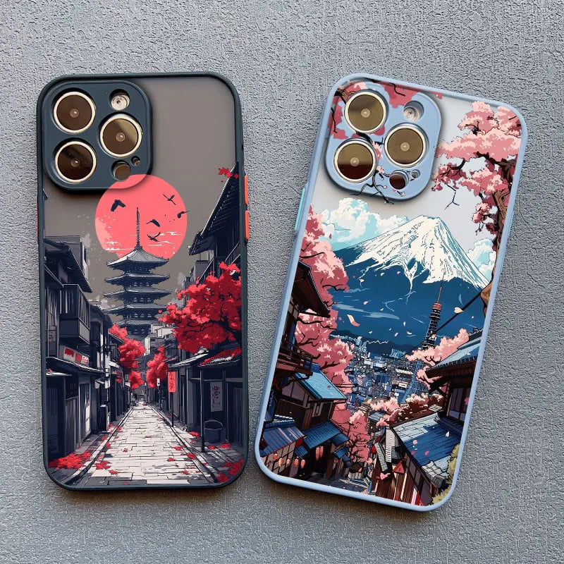 iPhone Mount Fuji Street View Phone Cover