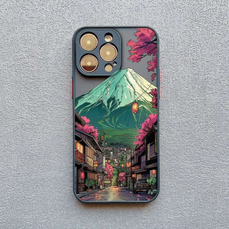 iPhone Mount Fuji Street View Phone Cover