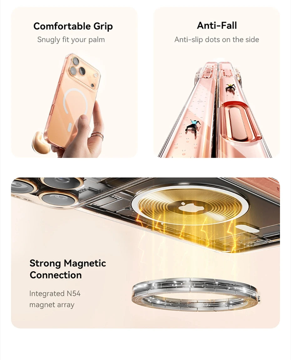 iPhone Magnetic Case Wireless Charging Cover