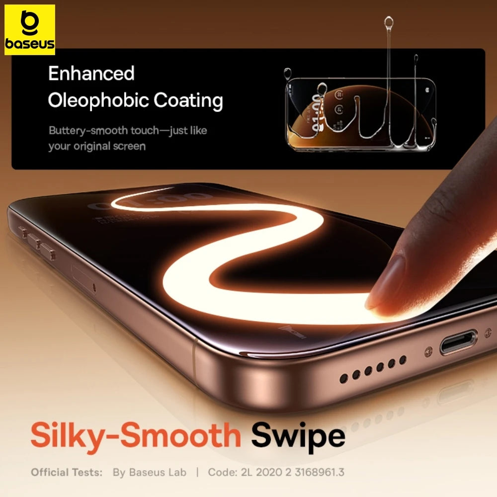 Baseus Anti-Spy Privacy Screen Protector for iPhone 17 Pro Max