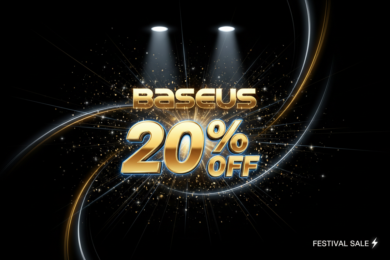 Baseus 20% Off - Exciting Version